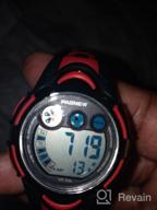 img 1 attached to Durable and Stylish Waterproof Digital Sports Watches for Boys/Girls aged 5-12 review by Jon Delgado