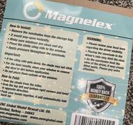 img 1 attached to Premium Mesh Magnelex Car Window Shades (4 Pack) - 20"X12" Cling Film Sunshade To Shield Passengers From Harmful Sun Rays - Perfect Baby And Side Window Sun Protection For Your Car review by Jamie Sorenson
