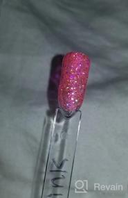 img 5 attached to Get Summer-Ready Nails With NYK1 Nailac'S Glitter Coral Gel Polish In Diamond Coral Shade