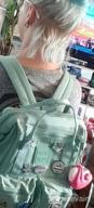 img 1 attached to Stylish DISA Backpack Purse For Women In Two Various Sizes review by Cody Henry
