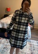 img 1 attached to Stay Cosy And Stylish With Goodthreads Women'S Relaxed-Fit Flannel Shirt Dress review by Cedrick Ayudara