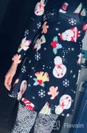 img 1 attached to Christmas Santa Claus Print Flared A-Line Dress For Women By LaSuiveur review by Kenny Noel