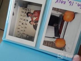 img 5 attached to Colorful Macaron Photo Album For Fujifilm Instax Mini Cameras: Perfect Storage For Memorable Moments