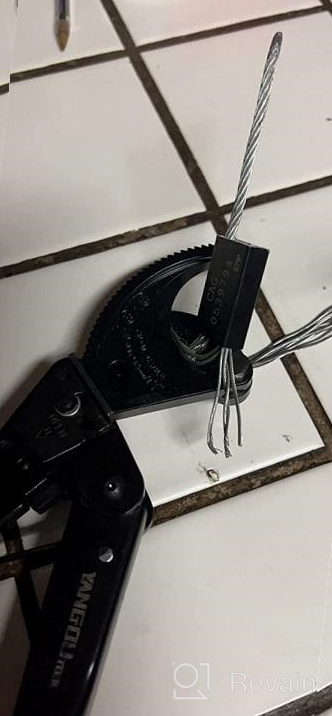 img 1 attached to Heavy Duty Ratcheting Cable Cutters - Easily Cut Electrical Wire Up To 400Mm² With Yangoutool! review by Jeff Jackson