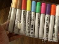 img 1 attached to Create Stunning Chalkboard Art With Kassa Metallics 8-Pack Liquid Chalk Markers In 8 Metallic Colors - Non-Toxic, Washable And Reversible Dual Tip review by Balakrishna Tam