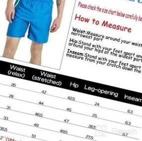 img 7 attached to MADHERO Men'S Swim Trunks With Zipper Pockets: Quick Dry, Mesh Lined Bathing Suits