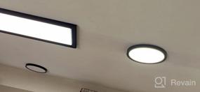 img 5 attached to Обновите свой потолок с помощью 7,5-дюймового светодиодного светильника для скрытого монтажа: с регулируемой яркостью, ночником, высоким индексом цветопередачи, 1275 лм, 3 выбираемыми цветовыми температурами и 3 вариантами монтажа