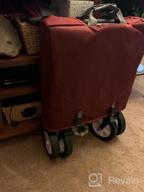 img 1 attached to MacSports Classic Collapsible Folding Outdoor Utility Wagon - Heavy Duty Cart W/Wheels For Groceries, Sports Equipment, Gardening & More! review by Anthony Rael