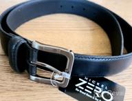 img 1 attached to Premium Metro Black Nickel Free Belt - Must-Have Men's Accessory for Style and Comfort review by Matt Tebow