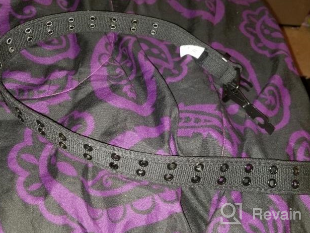img 1 attached to 🎒 Boys' Accessories: Kids Two Hole Belt with Canvas Design review by Bryan Finken