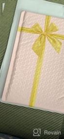 img 5 attached to Розовый 8,5X12 дюймов Bubble Mailers 25 Pack - Мягкие почтовые конверты для доставки одежды, книг, платьев и подарков на день рождения для малого бизнеса