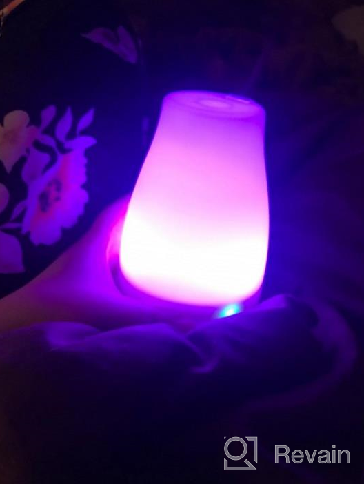 img 1 attached to URPOWER 2nd Version Essential Oil Diffuser: Adjustable Mist Mode, Waterless Auto Shut-Off, and 7 Color Lights for Home Office review by Brian West