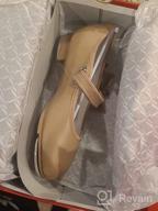img 1 attached to Capezio Girls 3800 Mary Jane Tap Shoe in Caramel - Size 11.5 M Toddlers review by Ann Torres