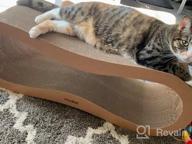 img 1 attached to Modkat Scratcher Lounge (Small - 26.6L X 7H X 10.6D In.) review by Sameer Hilton