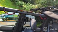 img 1 attached to Upgrade Your 2021-2022 Ford Bronco Interior With Premium Paracord Grab Handles - Orange (4Pcs) review by Joseph Quintana