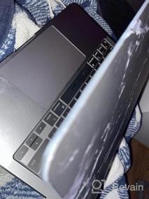 img 7 attached to MacBook Pro 16 дюймов с сенсорной панелью и чехлом USB-C — темно-синий гладкий матовый жесткий корпус, совместимый с моделью выпуска 2019 г. 2020 г. A2141