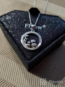 img 7 attached to Ожерелье с подвеской в ​​виде панды из стерлингового серебра 925 пробы для женщин и девочек, милый подарок для любителей животных