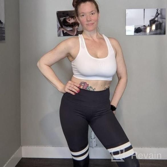 img 1 attached to Stay Stylish & Comfortable With COOrun High Waisted Yoga Leggings For Women review by Craig Rossman