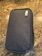 img 1 attached to Keep Your Diabetes Care Safe & Organized With Yarwo Insulin Cooler Travel Case With 4 Ice Packs & Double Layer Organizer In Purple review by Hurst Batiste