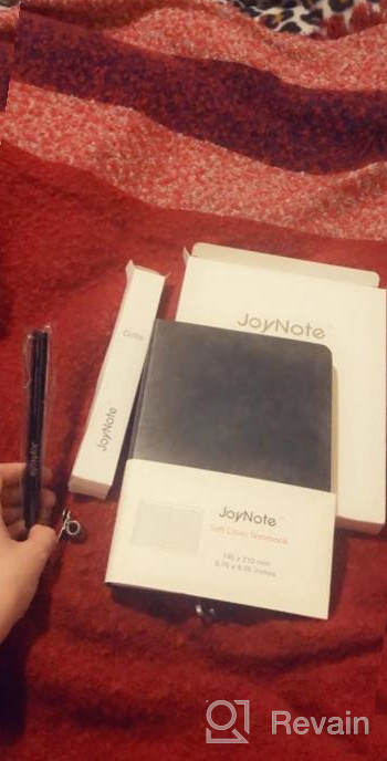 img 1 attached to Secure Your Thoughts With JoyNote Journal - Locking Diary With Digital Password And Card Slots For Women - Dark Grey A5 Journal With Pen Holder And 190 Pages review by Steve Rohde