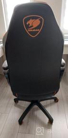 img 9 attached to Gaming chair COUGAR Fusion, upholstery: imitation leather, color: black/orange