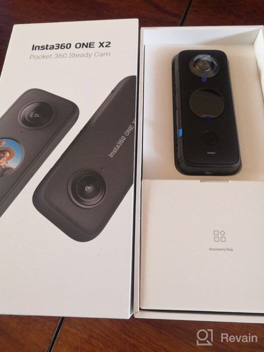 img 1 attached to 📸 Insta360 One X2 Action Camera, 5760x2880 Resolution, 1630mAh Battery, Black review by Bima ᠌