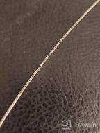 картинка 1 прикреплена к отзыву Выделитесь с помощью ювелирных изделий Verona Jewelers из стерлингового серебра с регулируемой цепочкой Bolo - до 24 дюймов! от George Cochran