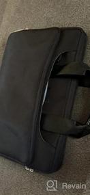 img 8 attached to MOSISO 360 Защитная сумка для ноутбука, совместимая с MacBook Pro 16 дюймов 2021 2022 M1 A2485 / 2019-2020 A2141 / Pro 15 A1398, ноутбук 15-15,6 дюймов, соответствующий цветной рукав с ремнем, воздушный синий