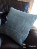 img 1 attached to Mybecca 18 X 18 Sham Stuffer Square Hypoallergenic Pillow Insert Polyester, White review by April Nelson