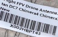 img 1 attached to Enhance Your Long-Range HD FPV Drone With IFlight LHCP RP-SMA Male Antennas - 2PCS For Titan DC7, Chimera4 And Chimera7 Models review by Matthew Mrspeach