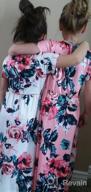 img 1 attached to LYXIOF Floral Dresses with Convenient Pockets for Girls' Casual Clothing review by Phil Anderson