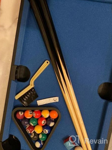 img 1 attached to 20-Inch Mini Pool Table - Perfect Gift For Kids | WIN.MAX Classics Billiard Table Top review by Gregory Abercrombie