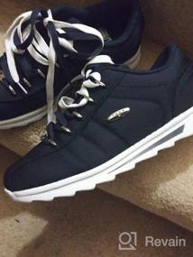 img 4 attached to 👟 Lugz Charger Ballistic Sneakers in Navy White