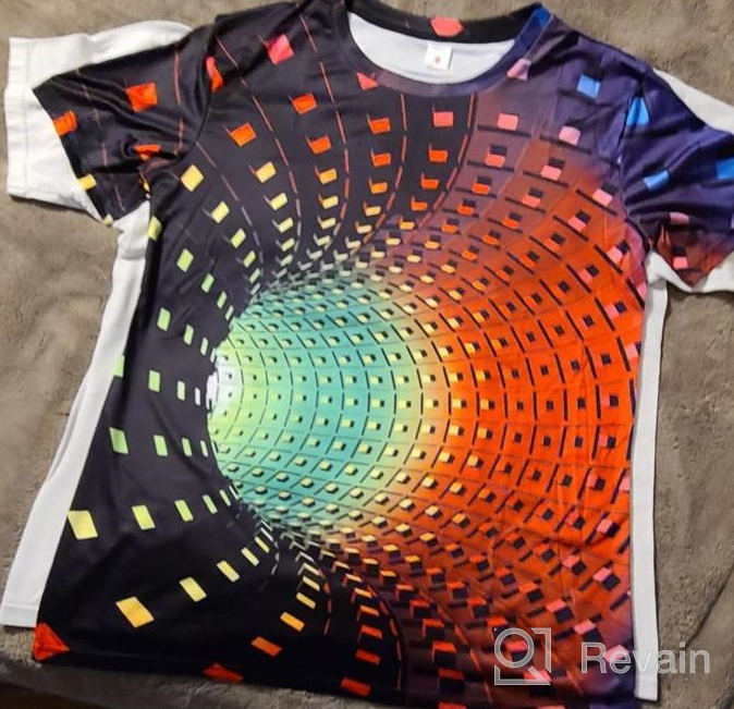 img 1 attached to Idgreatim Animal Graphic Tees: Unisex Casual Short Sleeve T-Shirts With 3D Print review by Steven Guevara