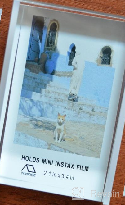 img 1 attached to Add Sparkle To Your Photos With WINKINE Glitter Instax Mini Frames - 3 Pack Polaroid Frames For Fujifilm & Polaroid Film review by Michael Foster