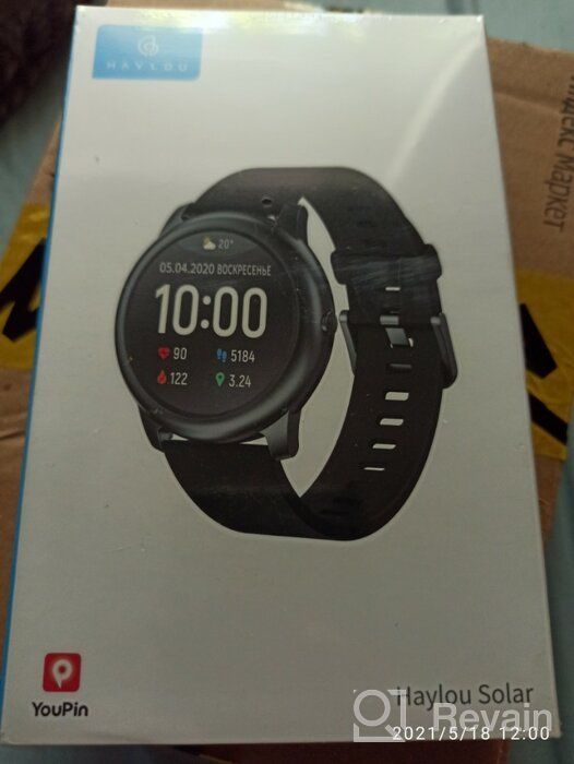 img 1 attached to Haylou Solar LS05 Global Smart Watch, Black review by Agata Warda ᠌