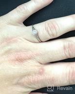 img 1 attached to 0.09 Carat Prong Set Diamond Engagement Ring In 10K Solid Gold review by Chris Fields