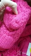 img 1 attached to Fuchsia Sherpa Knitted Girls' Accessories: Stay Cozy and Stylish with NIce Caps! review by Penny Lewis