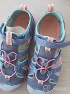 img 1 attached to Girls' KEEN Seacamp Sandal in Blue - Athletic Shoes for Kids review by Calvin Booker