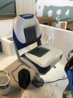 img 1 attached to XGEAR Deluxe Low/High Back Boat Seat, Fold-Down Fishing Boat Seat review by Jermaine Rhodes