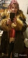 img 1 attached to Roiii Women'S Plus Size Parkas: Military-Style Denim Coats With Faux Fur Lining For Winter Warmth review by Brian Faxon