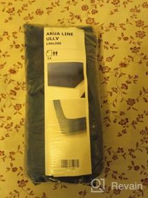img 8 attached to 🔳 ARUA Fitted Sheet 140x200 Grey/Green - Premium Percale Quality