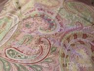 img 1 attached to FADFAY Shabby Chic Peony Bedding Set - 800 Thread Count Egyptian Cotton, Luxury Queen Size Sheets With Deep Pockets - Complete Floral Collection For Elegant Bedroom Decor review by Robert Hodge