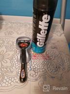img 1 attached to Gillette Fusion5 ProGlide Men's Razor, 1 Cassette, 5 Carbon Blades, FlexBall Technology, Trimmer review by Anand Anand ᠌