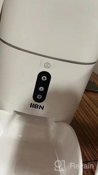 img 1 attached to HBN Automatic Cat Feeders, 4L Dog Food Dispenser Dry Food,Work With Alexa And Voice Recorder,2.4Ghz Wi-Fi Enabled App Control review by Randy Jagers