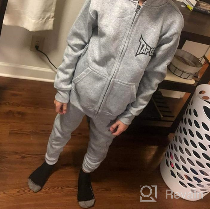 img 1 attached to 👕 TAPOUT Boys Jogger Set: Stylish Sweatshirt for Trendy Boys' Clothing review by Erik Wesley