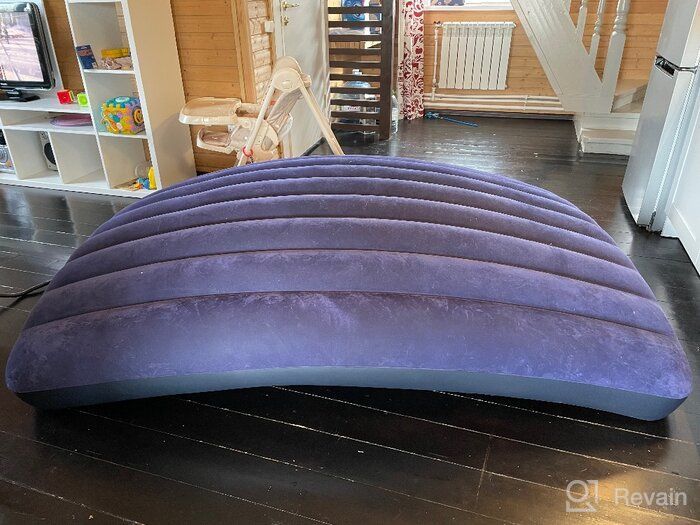 img 1 attached to Intex Classic Downy Airbed - Queen Size with Dura-Beam Technology review by Kero Kero ᠌