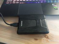 img 1 attached to 2 TB External HDD ADATA DashDrive Durable HD650, USB 3.2 Gen 1, Blue review by DoYun  Kim ᠌
