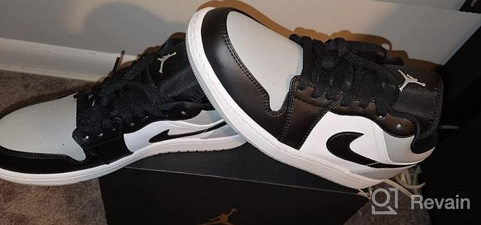 img 1 attached to 👟 Men's Nike Jordan Crimson Black White Shoes review by Jimmy Breaux