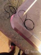 img 1 attached to 100% Unprocessed Brazilian Virgin Hair - Brazilian Straight Human Hair Bundle Deal With Closure In Middle Part - Natural Black Color - 3 Bundles (20", 22", 24") With 18" Closure review by Jonah Riggle